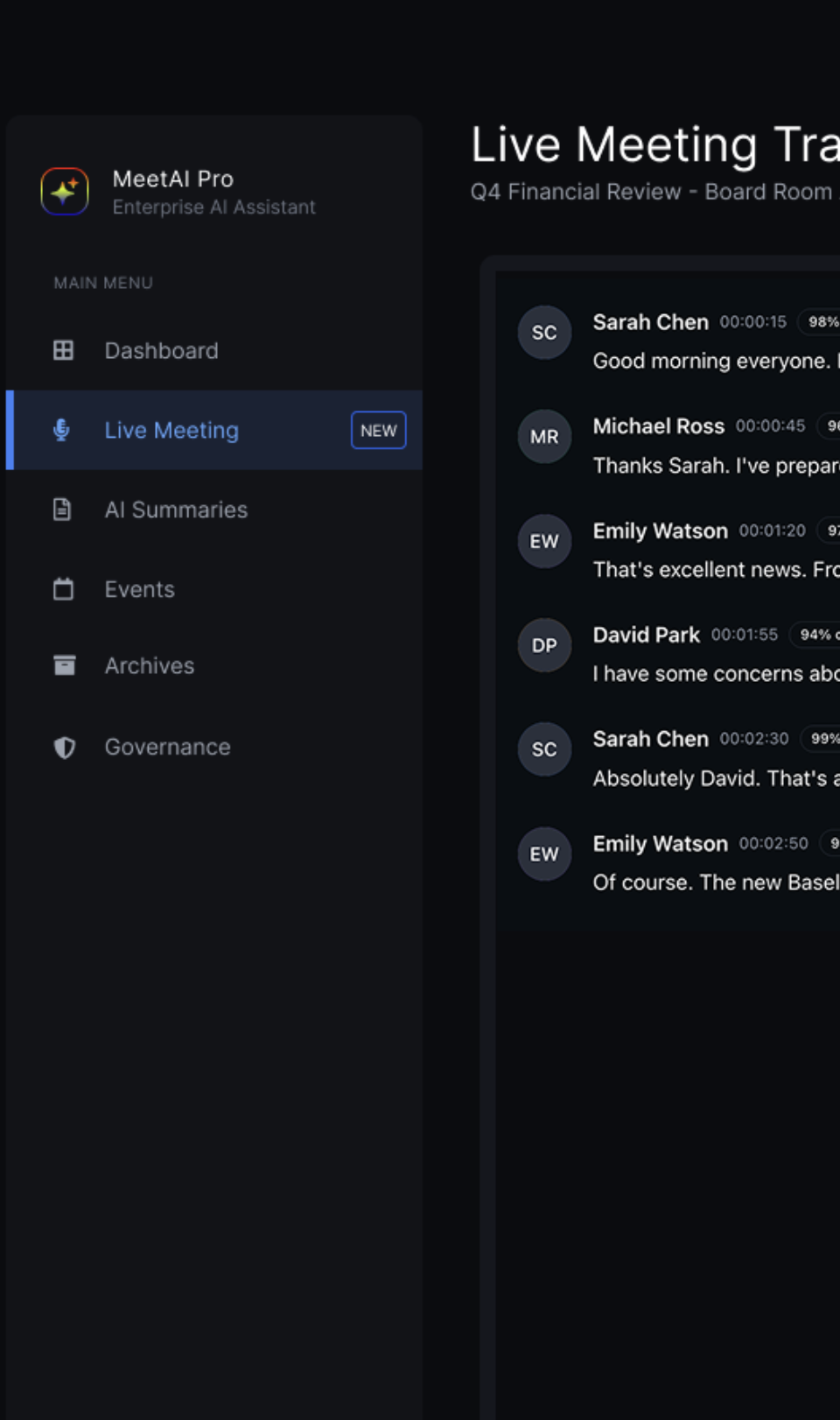 AI-Powered Meeting Intelligence